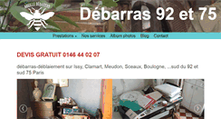 Desktop Screenshot of debarras92.com